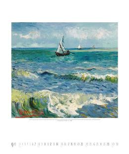 Kunstkalender »Vicent van Gogh«, 460x550 mm, September
