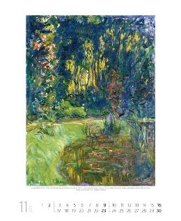 Kunstkalender »Claude Monet«, 360x440 mm, November