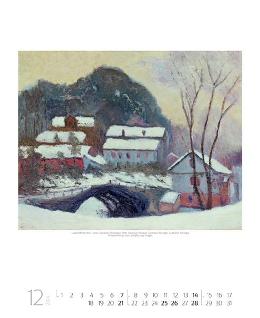 Kunstkalender »Claude Monet«, 360x440 mm, Dezember