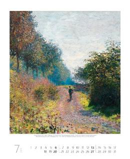 Kunstkalender »Claude Monet«, 360x440 mm, JUli