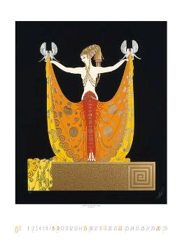 Kunstkalender »Art Déco«, 480x640 mm, JUni