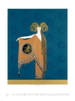 Kunstkalender »Art Déco«, 480x640 mm, August