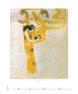 Kunstkalender »Gustav Klimt«, 460x550 mm, Januar