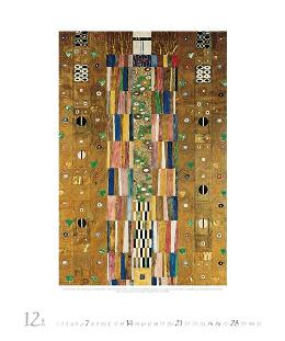 Kunstkalender »Gustav Klimt«, 460x550 mm, Dezember