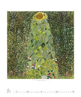 Kunstkalender »Gustav Klimt«, 460x550 mm, August