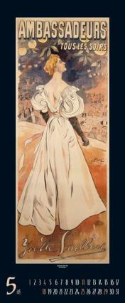Kunstkalender »Art Nouveau«, 285x690 mm, Mai