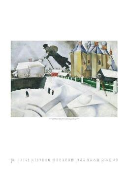 Kunstkalender »Marc Chagall«, 480x640 mm, Januar