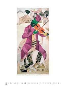 Kunstkalender »Marc Chagall«, 480x640 mm, Oktober