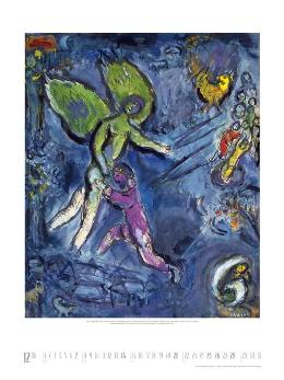 Kunstkalender »Marc Chagall«, 480x640 mm, Dezember