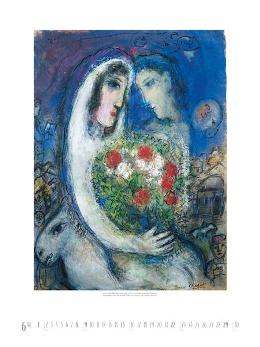 Kunstkalender »Marc Chagall«, 480x640 mm, JUni