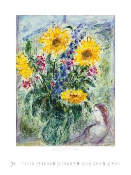 Kunstkalender »Marc Chagall«, 480x640 mm, Juli