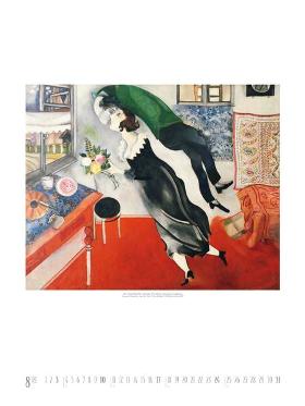 Kunstkalender »Marc Chagall«, 480x640 mm, August