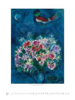 Kunstkalender »Marc Chagall«, 480x640 mm, September