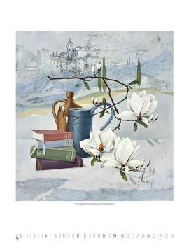 Kunstkalender »Savoir Vivre«, 480x640 mm, April