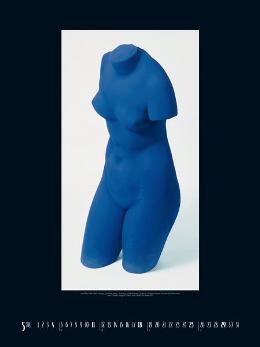 Kunstkalender »Blue Art«, 480x640 mm, Mai