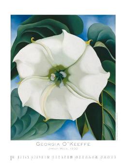 Kunstkalender »Georgia O'Keeffe«, 480x640 mm, Januar