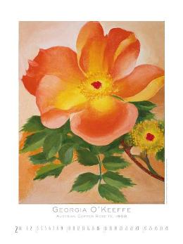 Kunstkalender »Georgia O'Keeffe«, 480x640 mm, Februar