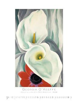Kunstkalender »Georgia O'Keeffe«, 480x640 mm, März