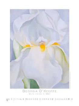 Kunstkalender »Georgia O'Keeffe«, 480x640 mm, JUni