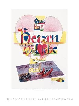 Kunstkalender »Bauhaus«, 480x640 mm, Februar