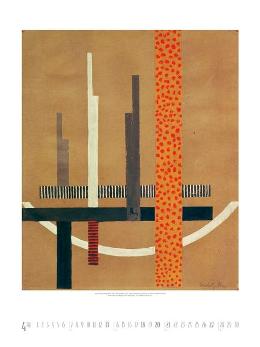 Kunstkalender »Bauhaus«, 480x640 mm, April