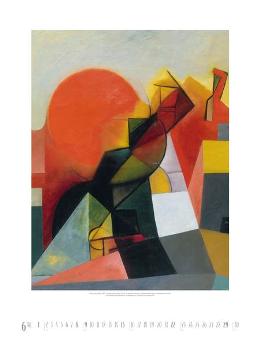 Kunstkalender »Bauhaus«, 480x640 mm, JUni