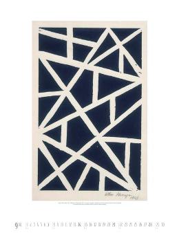 Kunstkalender »Bauhaus«, 480x640 mm, September