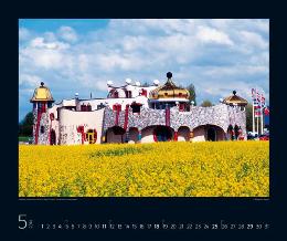 Kunstkalender »Hundertwasser Architektur«, 550x460 mm, Mai