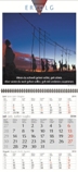 Dreimonats-Bildkalender »Erfolg«, 235x640 mm, Juli