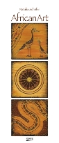 Streifenkalender »AfricanArt«, 285x690 mm, Titelblatt