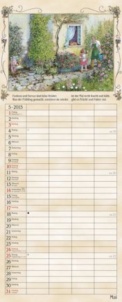 Streifenkalender »Bauernkalender«, 190x480 mm, Mai