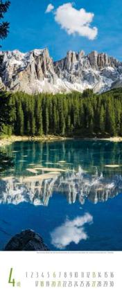 Bildkalender &raquo;Alpen&laquo;, 285x690 mm, April