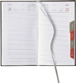 Tages-Buchkalender»Reisetagebuch«, 105x188 mm