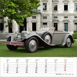 Bildkalender »Straßenlegenden«, 325x390 mm, Juli