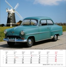 Bildkalender »Opel-Kalender«, 325x390 mm, Januar