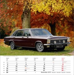 Bildkalender »Opel-Kalender«, 325x390 mm, November
