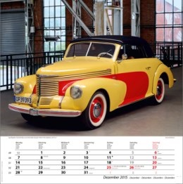 Bildkalender »Opel-Kalender«, 325x390 mm, Dezember