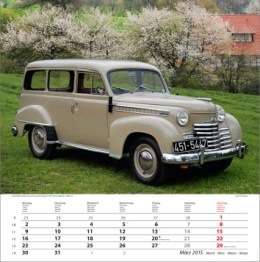 Bildkalender »Opel-Kalender«, 325x390 mm, März