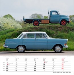 Bildkalender »Opel-Kalender«, 325x390 mm, April