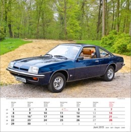 Bildkalender »Opel-Kalender«, 325x390 mm, Juni
