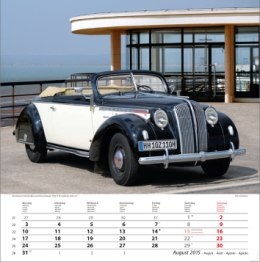 Bildkalender »Opel-Kalender«, 325x390 mm, August