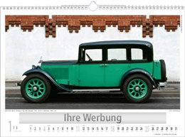Bildkalender »Mercedes-Benz«, 440x360 mm, Januar