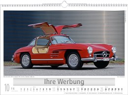 Bildkalender »Mercedes-Benz«, 440x360 mm, Oktober