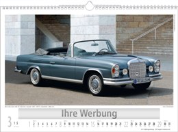 Bildkalender »Mercedes-Benz«, 440x360 mm, März