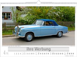Bildkalender »Mercedes-Benz«, 440x360 mm, April