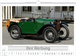 Bildkalender »BMW-Oldtimer«, 440x360 mm, Januar