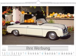 Bildkalender »BMW-Oldtimer«, 440x360 mm, Oktober