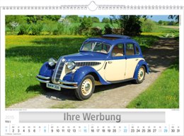 Bildkalender »BMW-Oldtimer«, 440x360 mm, März