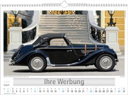 Bildkalender »BMW-Oldtimer«, 440x360 mm, August
