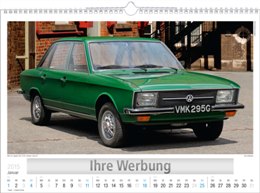Bildkalender »Audi + VW-Klassiker«, 440x360 mm, Januar